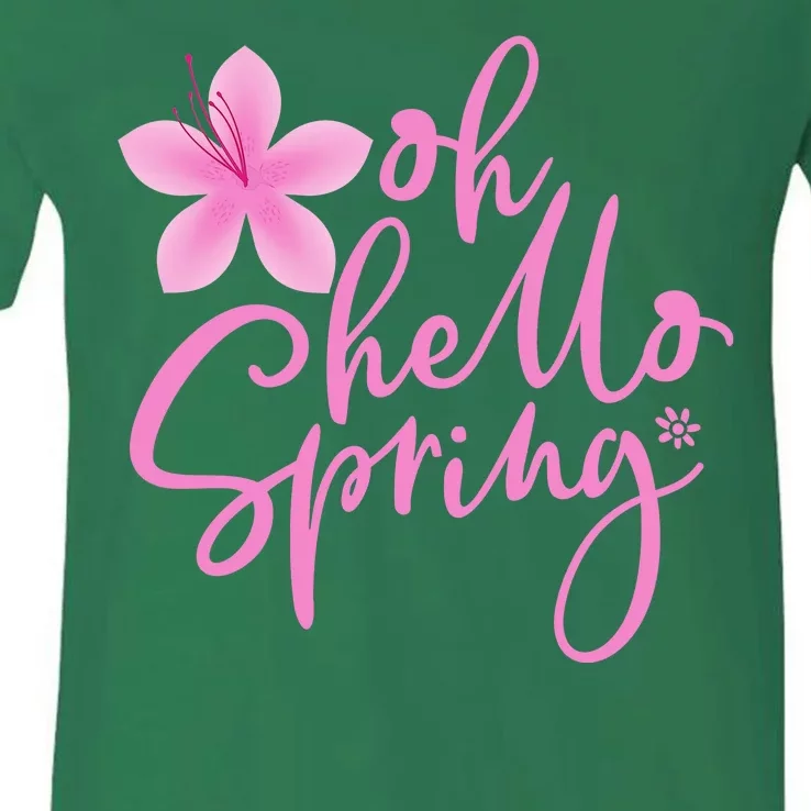 Oh Hello Spring Cute V-Neck T-Shirt