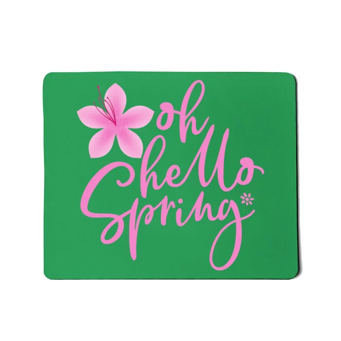 Oh Hello Spring Cute Mousepad