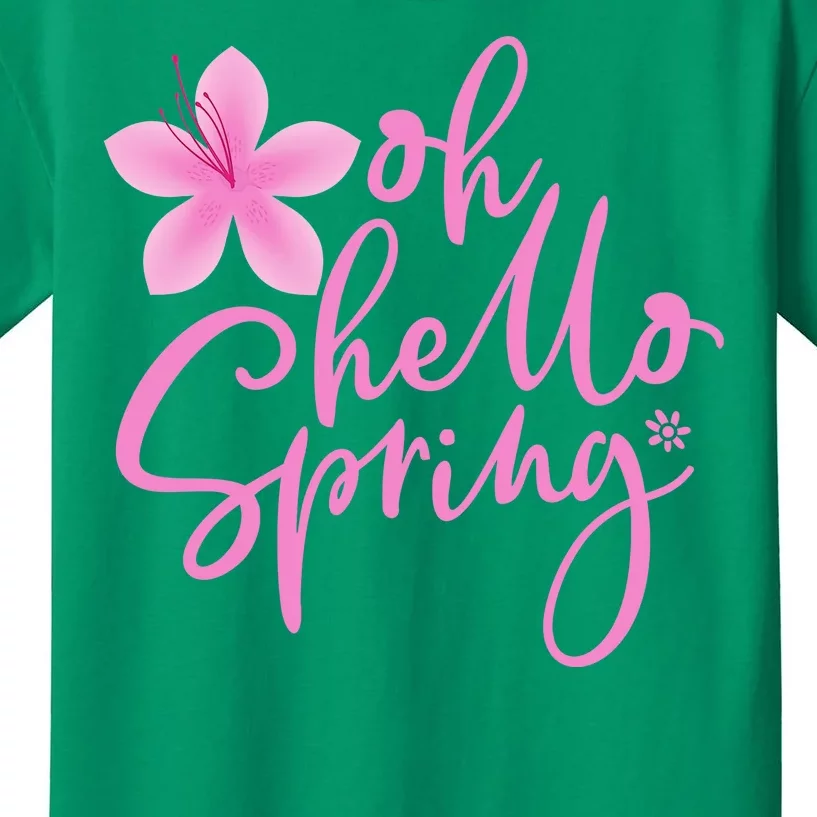 Oh Hello Spring Cute Kids T-Shirt