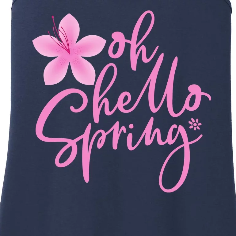 Oh Hello Spring Cute Ladies Essential Tank