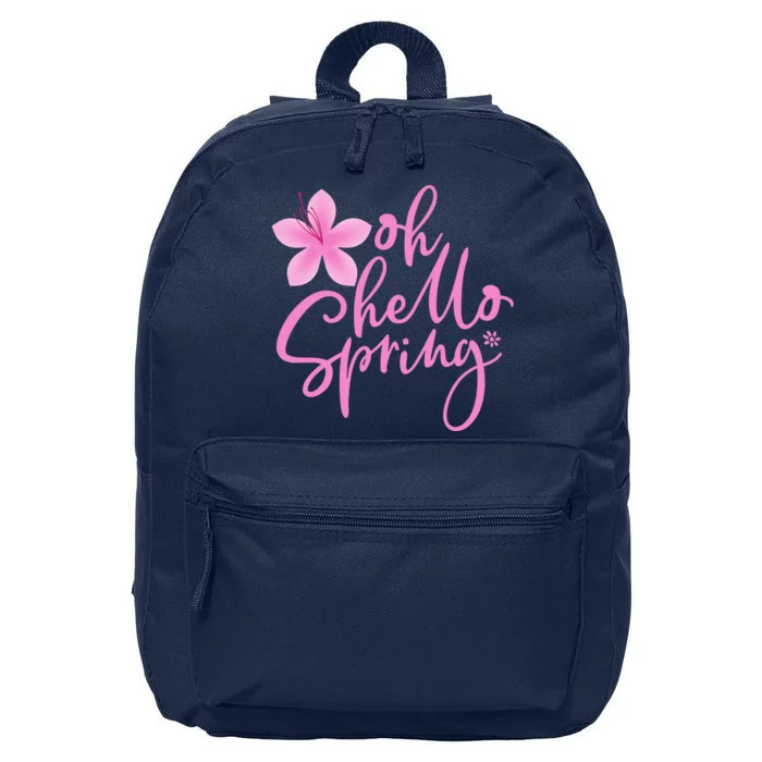 Oh Hello Spring Cute 16 in Basic Backpack