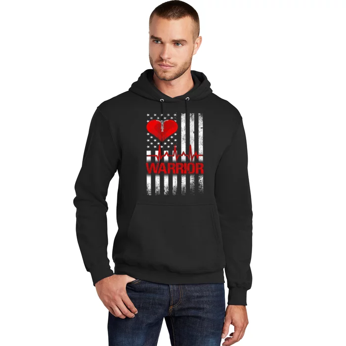 Open Heart Surgery Warrior Gift For Heart Patients Survivor Hoodie