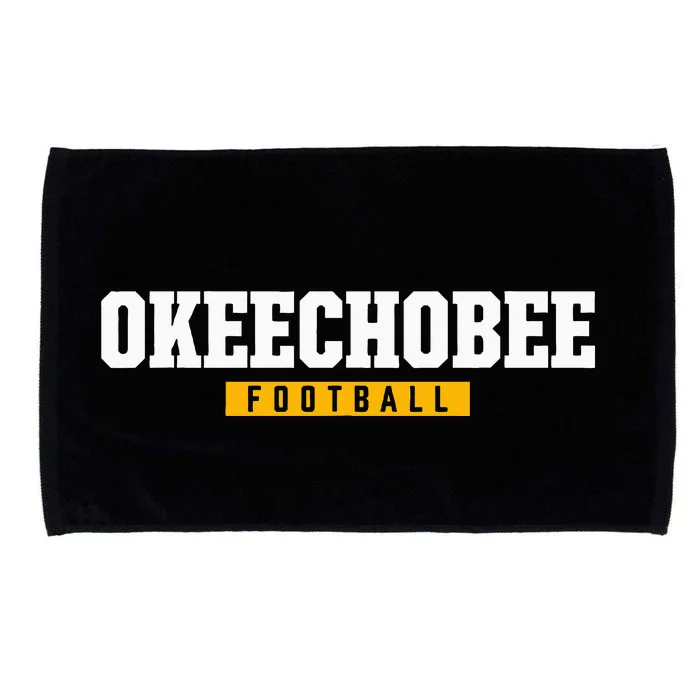 Okeechobee High School Football Hs Microfiber Hand Towel