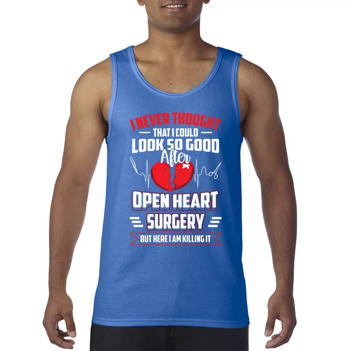 Open Heart Surgery Heart Bypass Cool Gift Tank Top