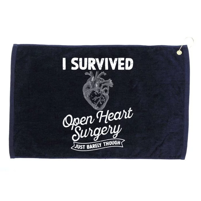 Open Heart Surgery Meaningful Gift Grommeted Golf Towel