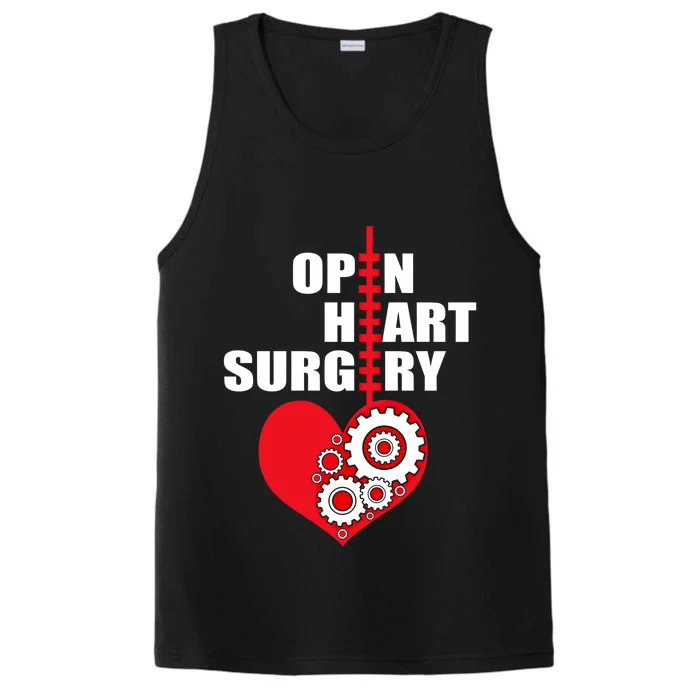 Open Heart Surgery Cute Gift Performance Tank