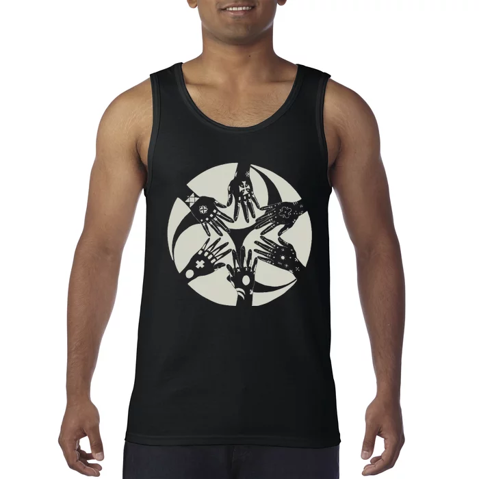 Okinawan Hajichi Traditional Uchina Tattoo Tank Top