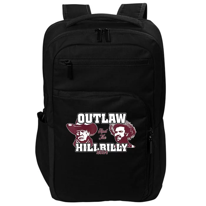 Outlaw Hillbilly Trump Vance 2024 Vintage Impact Tech Backpack