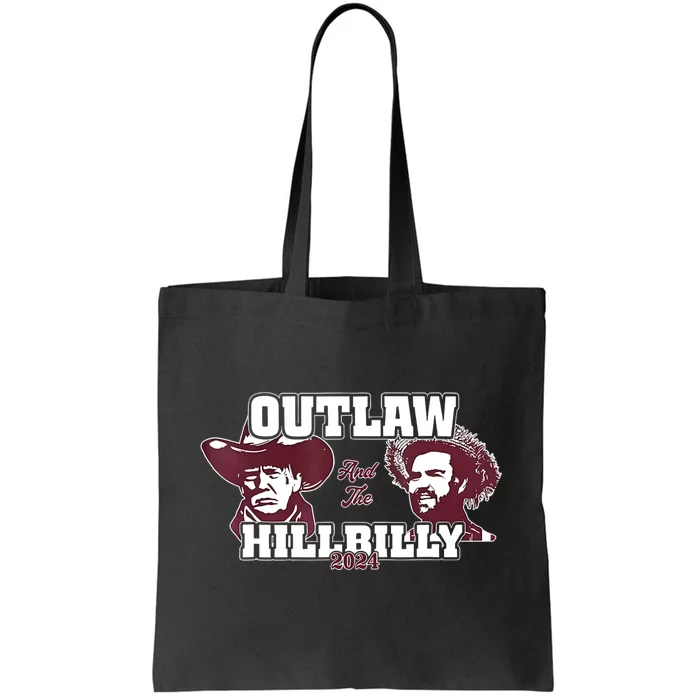 Outlaw Hillbilly Trump Vance 2024 Vintage Tote Bag