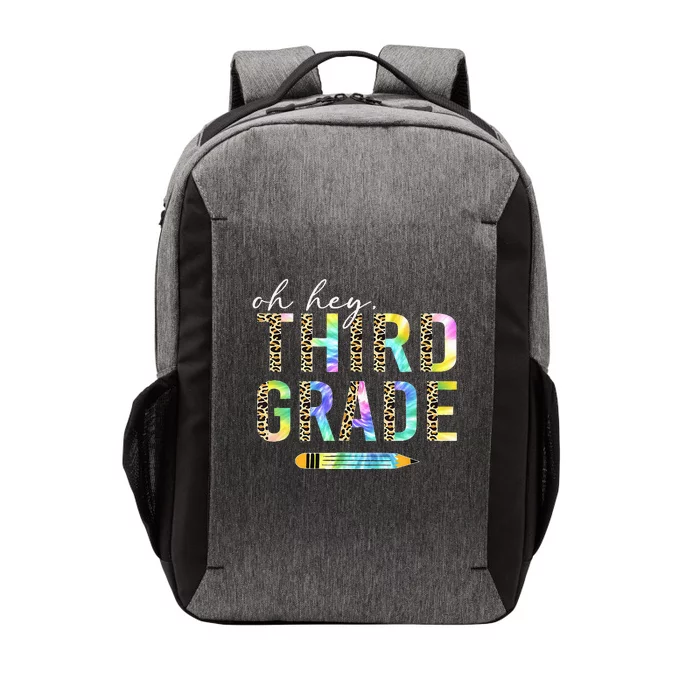 Oh Hey Third Grade Back to School Students 3rd Grade Teacher Vector Backpack