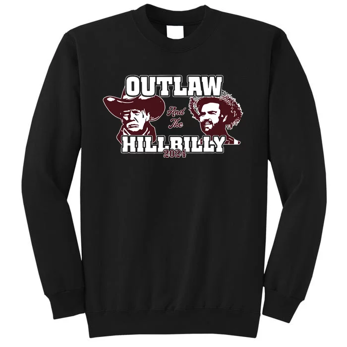 Outlaw Hillbilly Trump Vance 2024 Vintage Sweatshirt