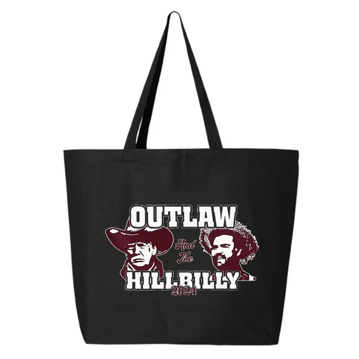 Outlaw Hillbilly Trump Vance 2024 Vintage 25L Jumbo Tote