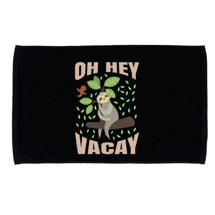 Oh Hey Vacay Microfiber Hand Towel