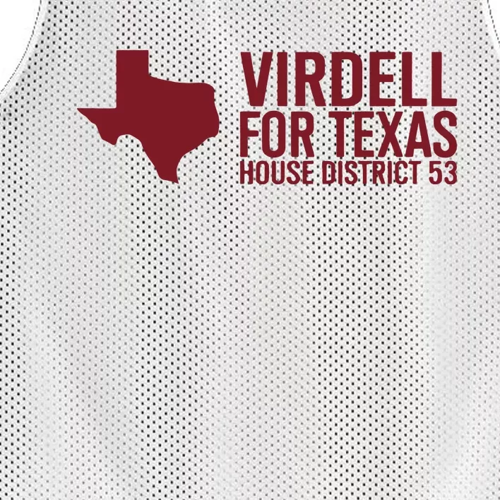 On Herrera Virdell For Texas House District 53 Mesh Reversible Basketball Jersey Tank