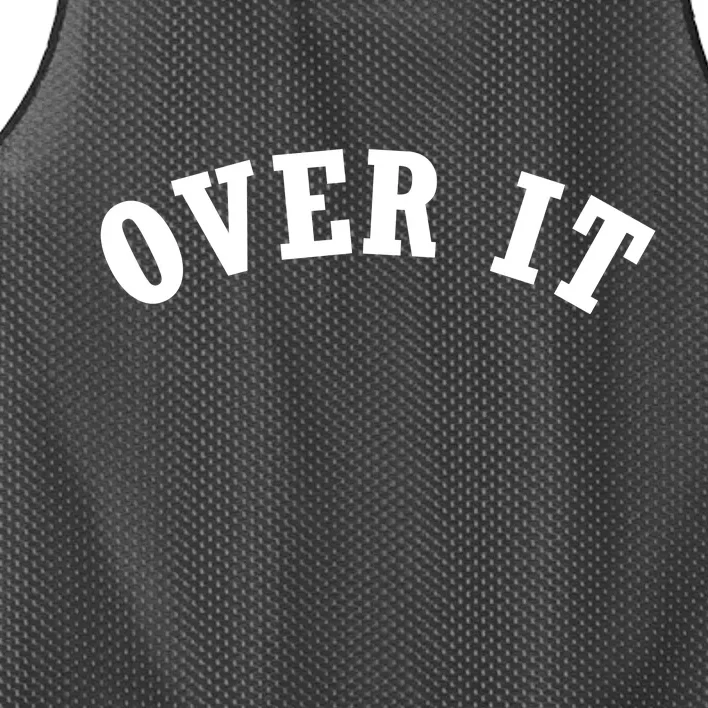 Over It Mesh Reversible Basketball Jersey Tank