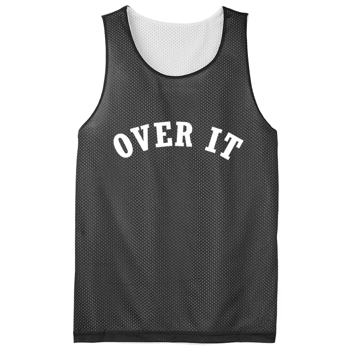 Over It Mesh Reversible Basketball Jersey Tank