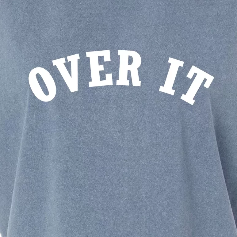 Over It Garment-Dyed Women's Muscle Tee