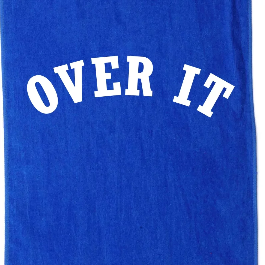 Over It Platinum Collection Golf Towel