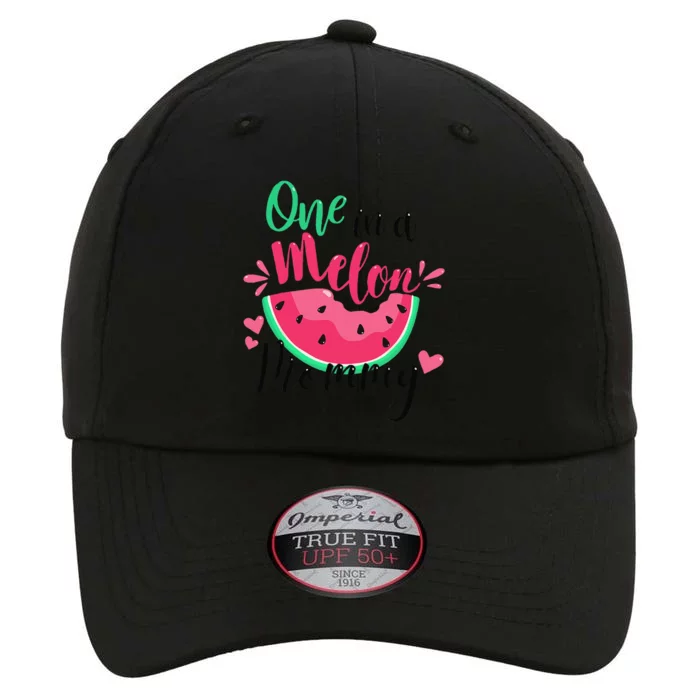 One In A Melon Mommy Summer Birthday Party Matching Family The Original Performance Cap