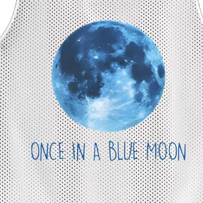 Once In A Blue Moon Mesh Reversible Basketball Jersey Tank