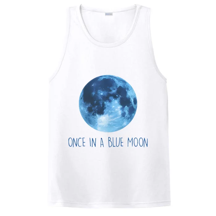 Once In A Blue Moon Performance Tank