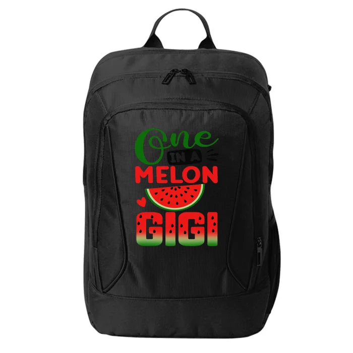 One In A Melon Gigi Family Matching Watermelon Summer Vibes City Backpack