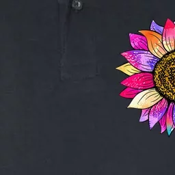 Once In A While Someone Amazing Comes Along Sunflower Softstyle Adult Sport Polo