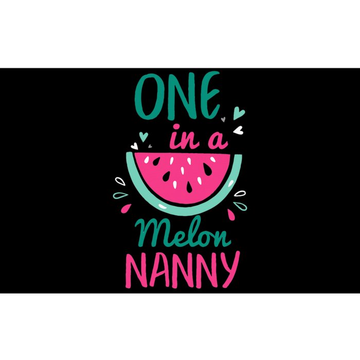 One In A Melon Nanny Watermelon Family Matching Bumper Sticker