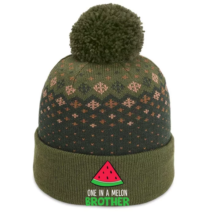 One In A Melon Brother The Baniff Cuffed Pom Beanie