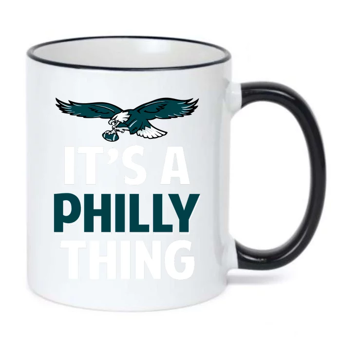 ORIGINAL IT'S A PHILLY THING Its A Philadelphia Thing Fan Black Color Changing Mug