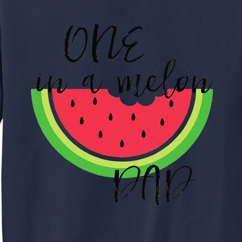 One In A Melon Dad Matching Birthday Gift Sets Parents Sweatshirt