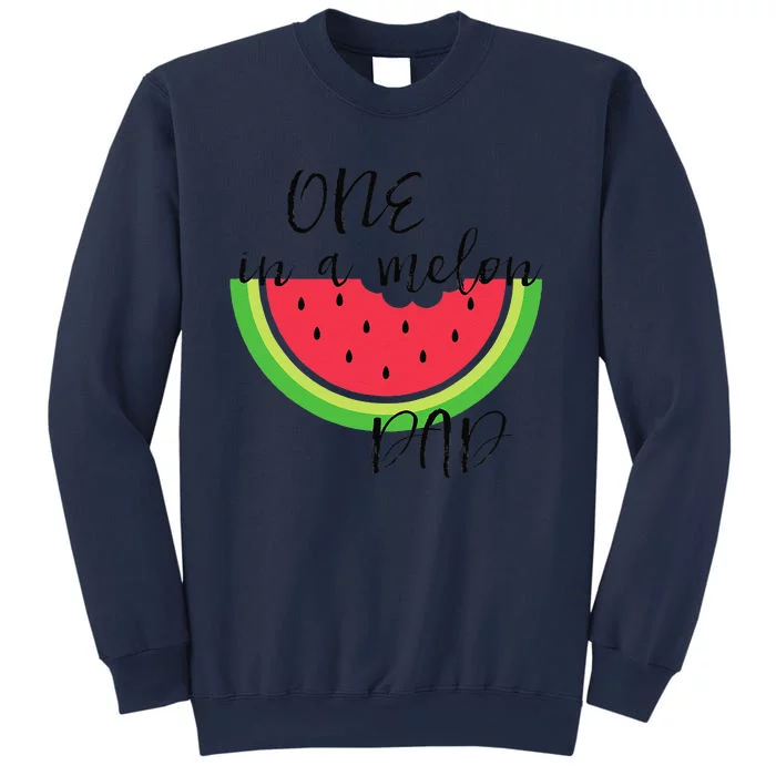 One In A Melon Dad Matching Birthday Gift Sets Parents Sweatshirt