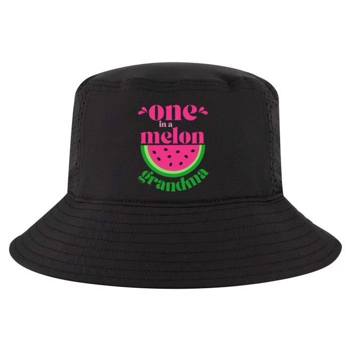 One In A Melon Grandma Watermelon Party Family Matching Cool Comfort Performance Bucket Hat