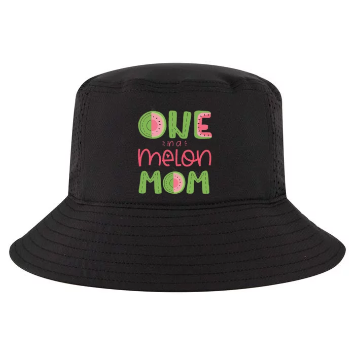 One In A Melon Mom Cute Watermelon First Birthday Cool Comfort Performance Bucket Hat