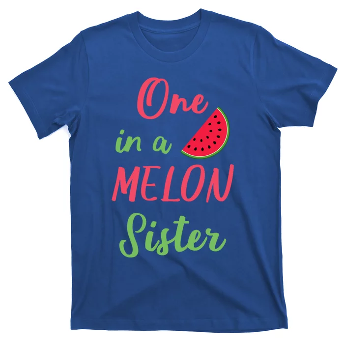 One In A Melon Sister Birthday Party Summer Matching Family Gift T-Shirt