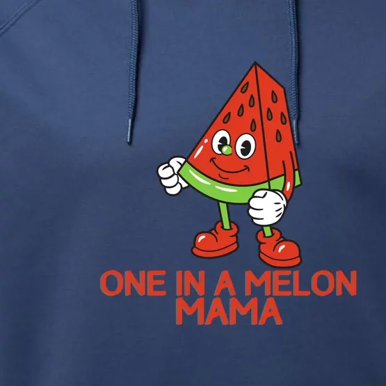 One In A Melon Mama Performance Fleece Hoodie