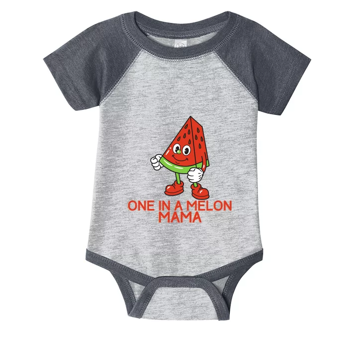 One In A Melon Mama Infant Baby Jersey Bodysuit