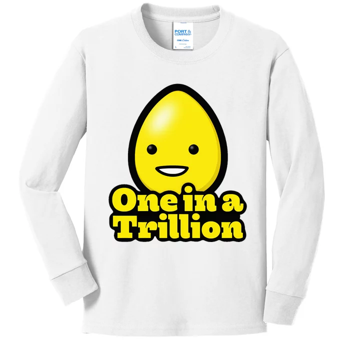 One In A Trillion Trilly Egg Kids Long Sleeve Shirt