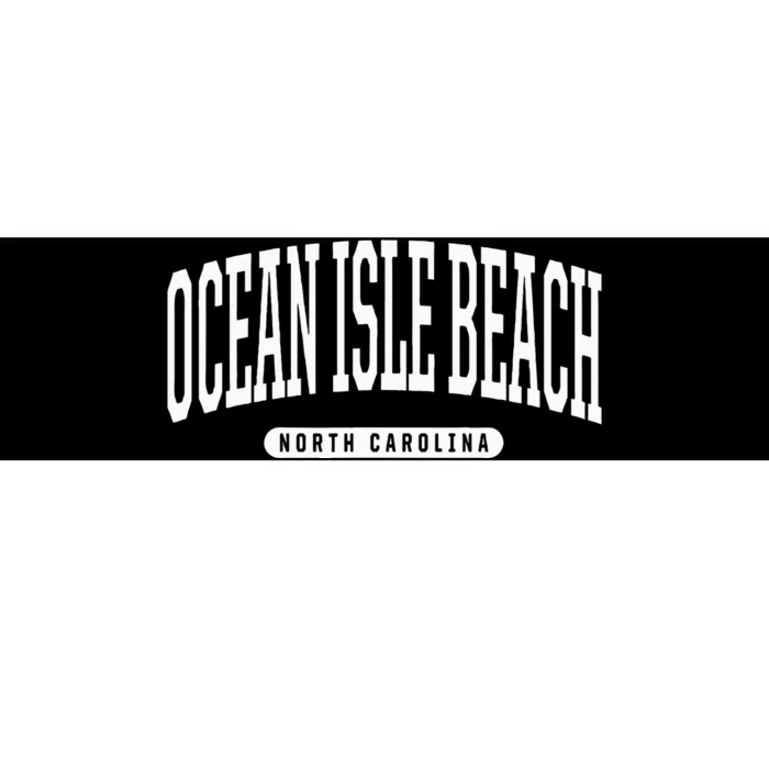 Ocean Isle Beach North Carolina Bumper Sticker