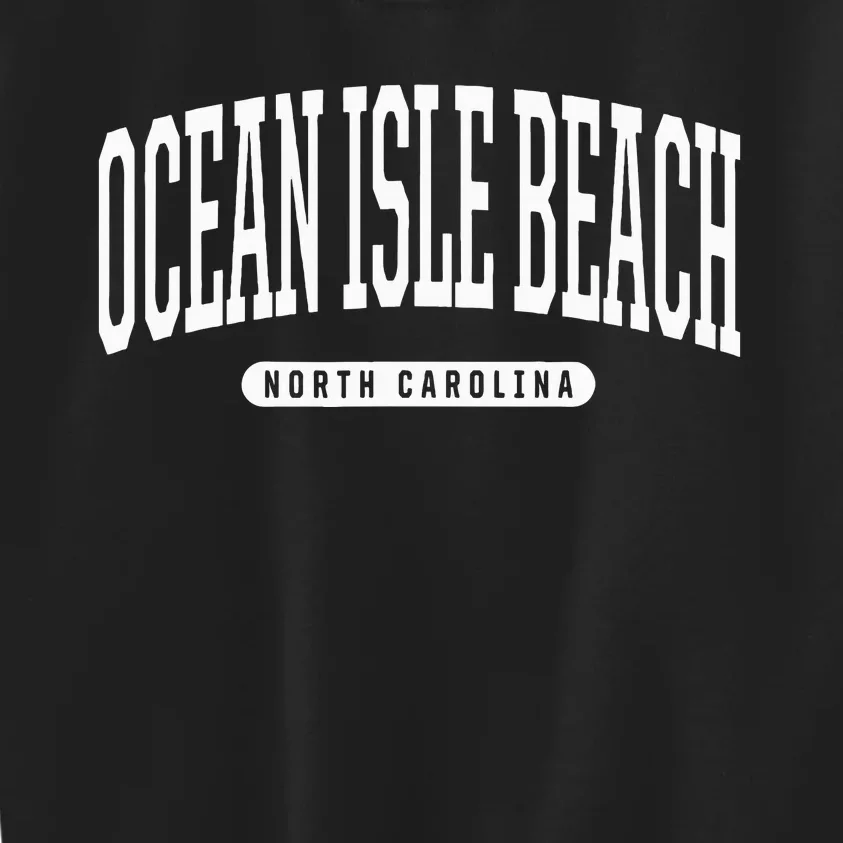 Ocean Isle Beach North Carolina Kids Sweatshirt