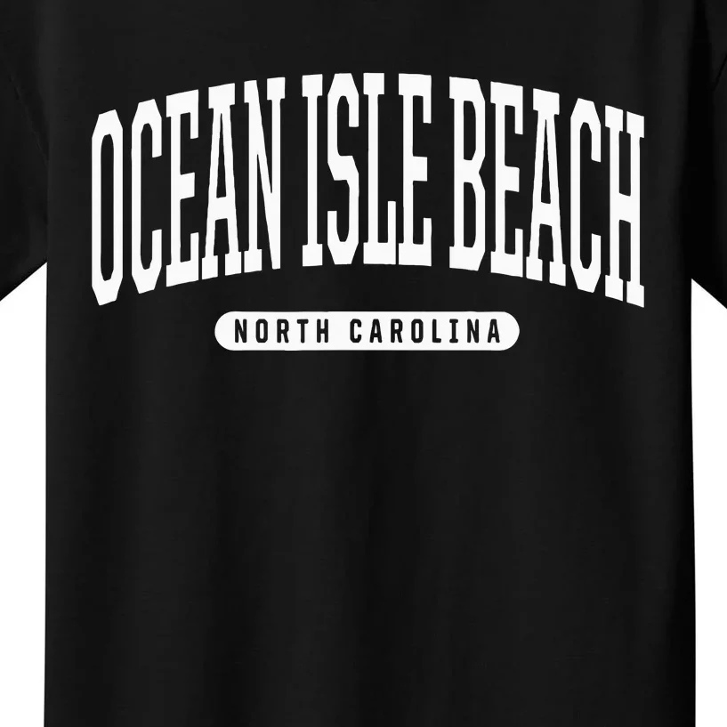 Ocean Isle Beach North Carolina Kids T-Shirt