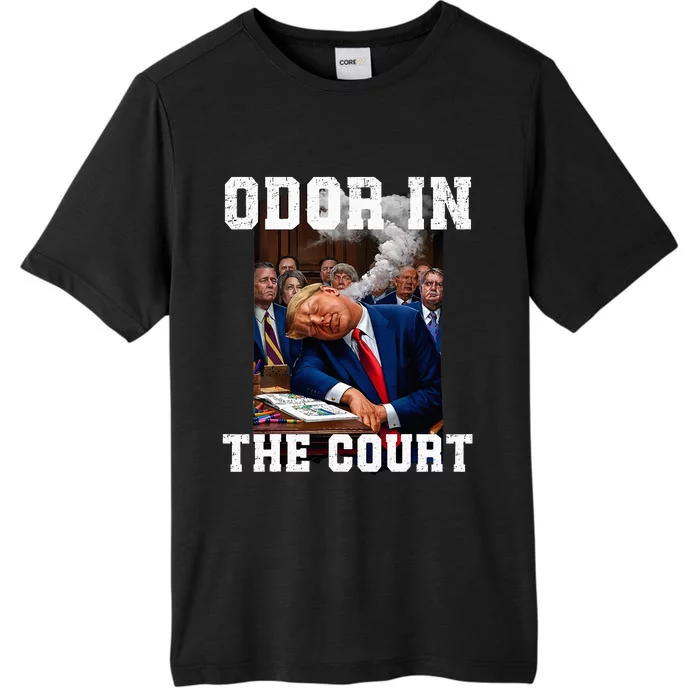 Odor In Court TrumpS Hilarious Gaffe Sleeping Passing Wind ChromaSoft Performance T-Shirt