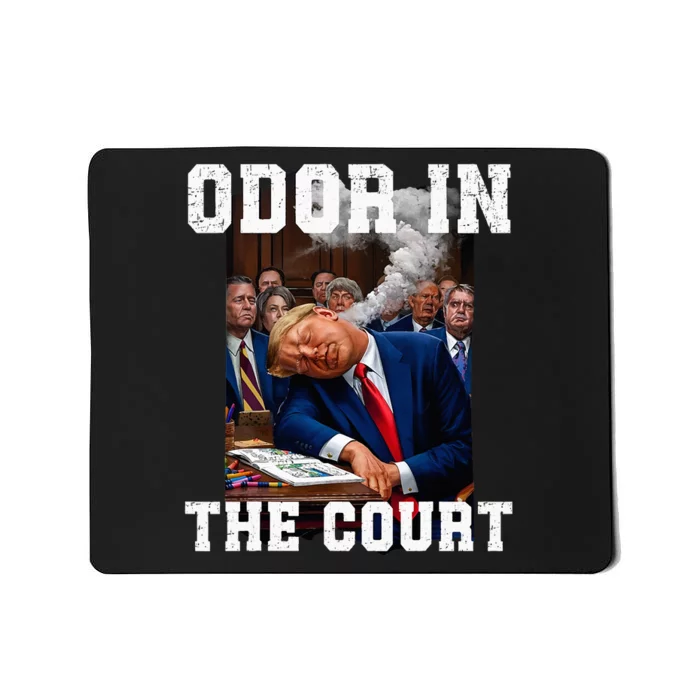 Odor In Court TrumpS Hilarious Gaffe Sleeping Passing Wind Mousepad