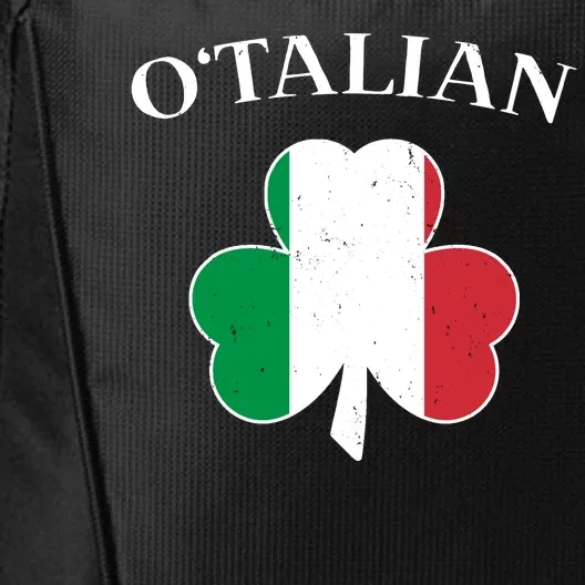 O Italian Clover St Patrick's Day City Backpack