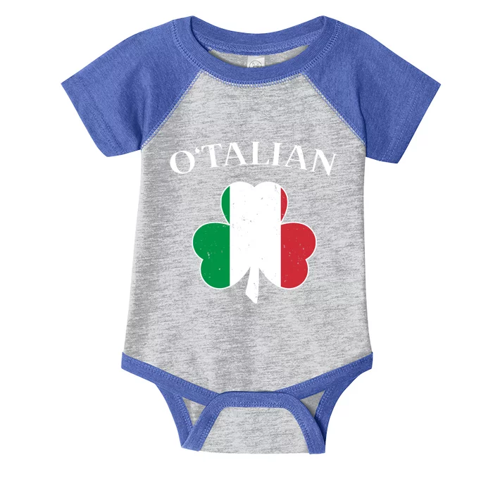 O Italian Clover St Patrick's Day Infant Baby Jersey Bodysuit