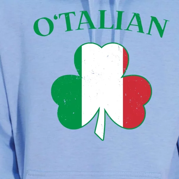 O Italian Clover St Patrick's Day Unisex Surf Hoodie