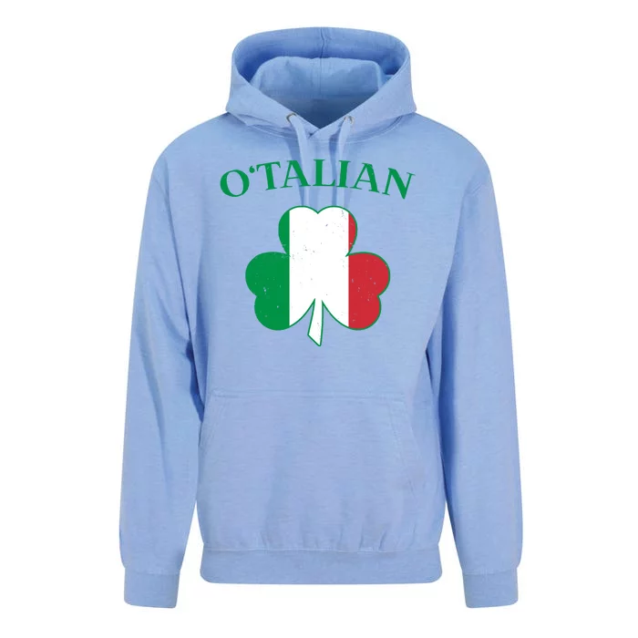 O Italian Clover St Patrick's Day Unisex Surf Hoodie