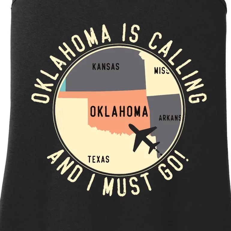 Oklahoma Is Calling And I Must Go Oklahoma Ladies Essential Tank