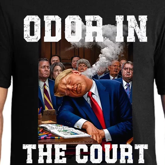 Odor In Court TrumpS Hilarious Gaffe Sleeping Passing Wind Pajama Set