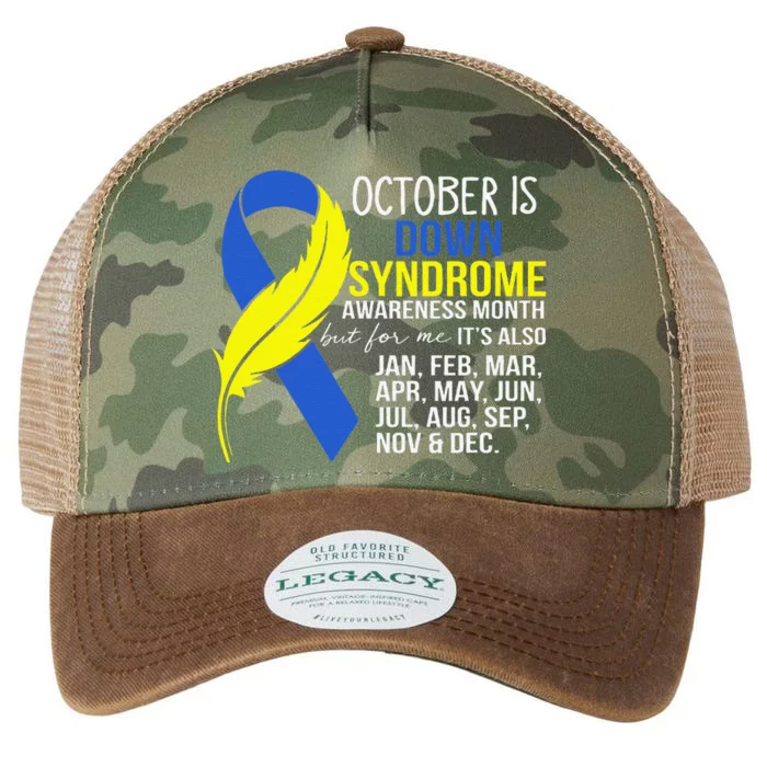 October Is Down Syndrome Awareness Month But For Me ItS Jan Legacy Tie Dye Trucker Hat